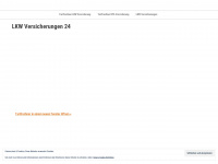 lkw-versicherungen-24.com Webseite Vorschau