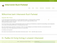 imkerverein-buch-panketal.de Webseite Vorschau