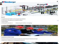 niersberger.sk Webseite Vorschau