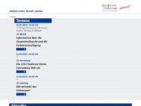 seniorenunion-kreis-bb.de Webseite Vorschau