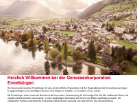 korporation-ennetbuergen.ch Webseite Vorschau