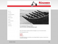 ruegemer-gmbh.com Webseite Vorschau