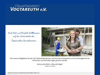 gewerbeverein-vogtareuth.de Webseite Vorschau