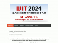 wit-kongress.at Webseite Vorschau