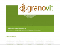 granovit.ch Webseite Vorschau