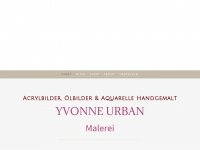 yvonne-urban-malerei.de Webseite Vorschau