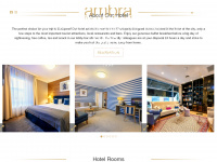 hotelambra.hu Webseite Vorschau