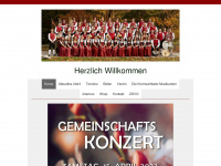 musikverein-oberostendorf.com Webseite Vorschau