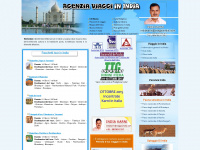 viaggioindia.com Webseite Vorschau