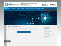 ieee-healthcom.org Webseite Vorschau