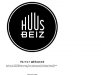 huusbeiz.ch Webseite Vorschau