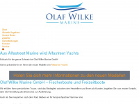 wilke-marine.com Webseite Vorschau