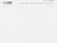 ecocell.ch Webseite Vorschau
