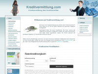 kreditvermittlung.com Webseite Vorschau