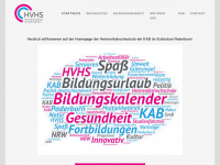 hvhs-nrw.de Webseite Vorschau
