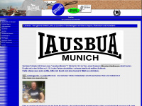 lausbua-munich.de Webseite Vorschau