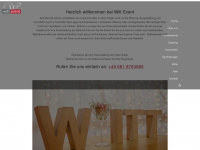 witt-event.com Webseite Vorschau