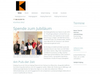 kolping-graz.com Webseite Vorschau