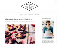 butterundzucker.com Webseite Vorschau
