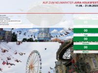neumarkt-volksfest.de Webseite Vorschau