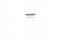 hohoff.de Webseite Vorschau
