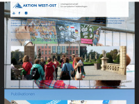 aktion-west-ost.de Webseite Vorschau