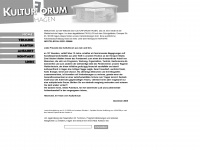 kulturforum-hagen.de Webseite Vorschau