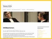 theater-fatal.de Webseite Vorschau