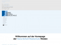 hans-scholl-rs.de Webseite Vorschau