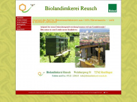 biolandimkerei-reusch.de Webseite Vorschau