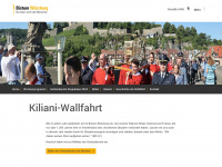 kiliani.bistum-wuerzburg.de Webseite Vorschau