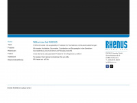 rhenus.cc Webseite Vorschau