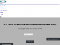 ncz.nl Webseite Vorschau