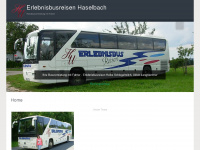 erlebnisbusreisen-haselbach.de Webseite Vorschau