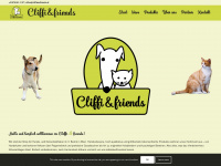 cliffiandfriends.at Webseite Vorschau