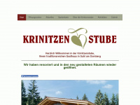 krinitzenstube.net Webseite Vorschau