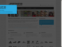 sportshop99.de Webseite Vorschau
