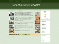 ferienhaus-zur-schwalm.de Webseite Vorschau