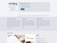 minibig.si Webseite Vorschau