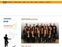 wo-menvoices.de Webseite Vorschau
