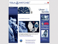 teslawatches.com Webseite Vorschau