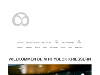 rhybeck.ch Webseite Vorschau