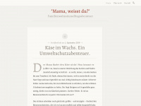 mamaweisstdu.wordpress.com Webseite Vorschau