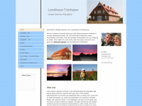 landhaus-fuenfseen.com Webseite Vorschau