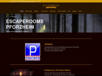 escaperooms-pforzheim.de Webseite Vorschau