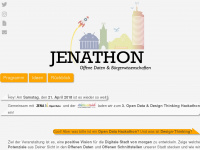 jenathon.de Webseite Vorschau