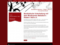 musikverein-maitzborn-roedern.de Webseite Vorschau