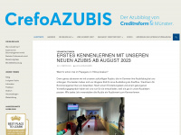 crefo-azubis.de Webseite Vorschau