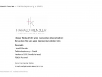 harald-kienzler.com Webseite Vorschau