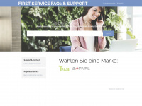 first-servicecenter.de Webseite Vorschau